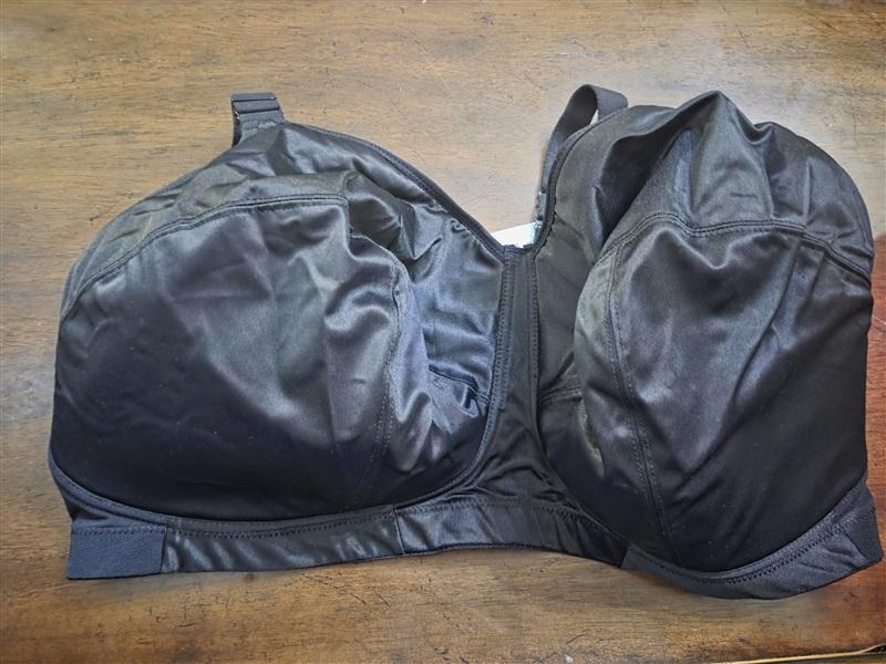 NWT Goddess 40I Celeste gd6113 Soft Cup Bra Black 131819