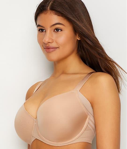 NWT Paramour 34C Marvelous Side Smoothing T-Shirt Bra 245033 Pink 131821