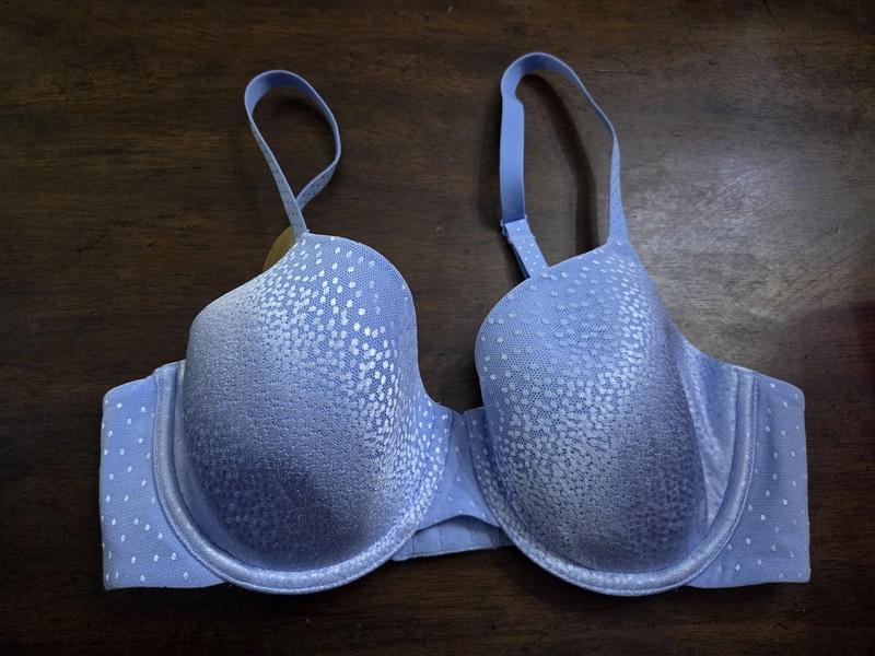 NWT Wacoal 34C Back Appeal Underwire Bra 853303 Periwinkle T Shirt 131825