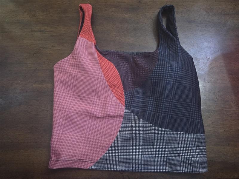NWT Wear it With Heart XS Thalia Crop Tank Topsy Turvy Plaid 131828