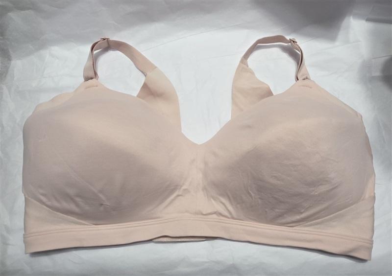 NWOTD Warner XL No Side Effects Wireless Lift T-Shirt Bra RN2231A Beige 131836