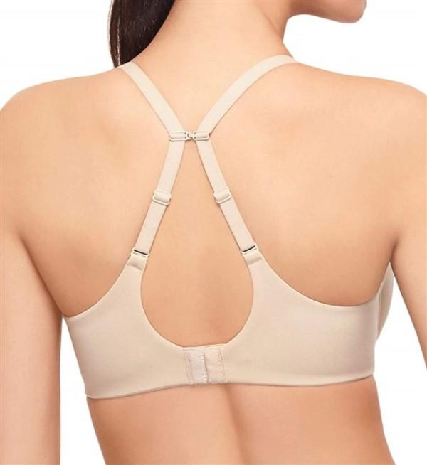 NWT Wacoal 38DDD Perfect Primer Convertible T-Shirt Bra 853213 Beige 131839