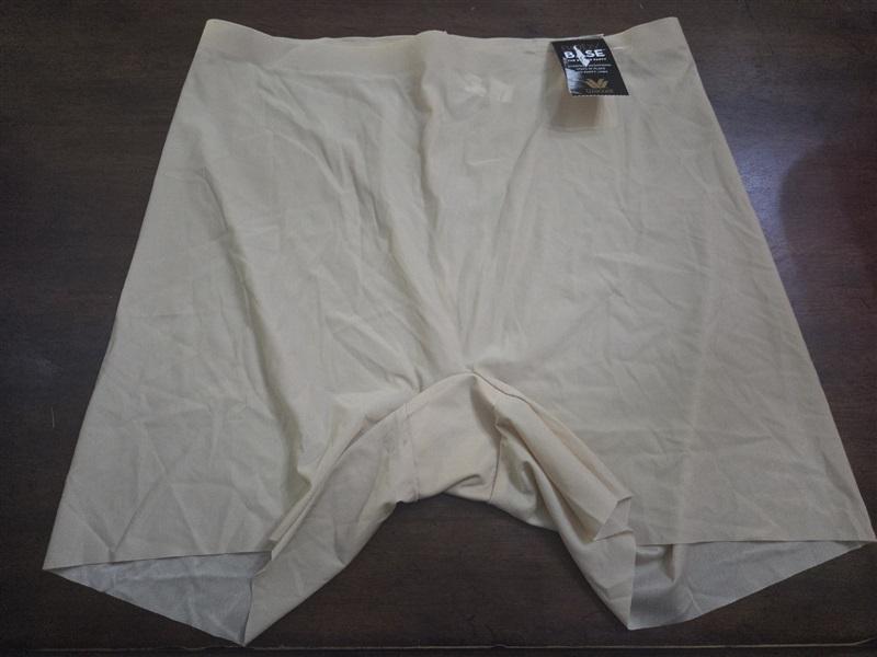 NWT Wacoal XL Body Base Shorty Panty 874228 Light Beige 131840