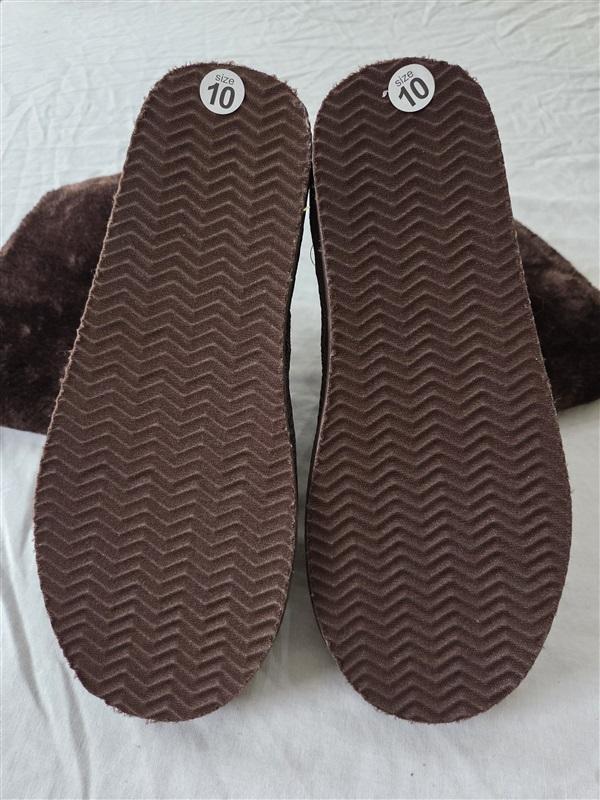 NWOT Bucco 10 Brown Faux Fur & Suede Boots 131845