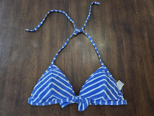 NWT Ralph Lauren Sample Striped S Triangle Halter Bikini Swim Top 131872