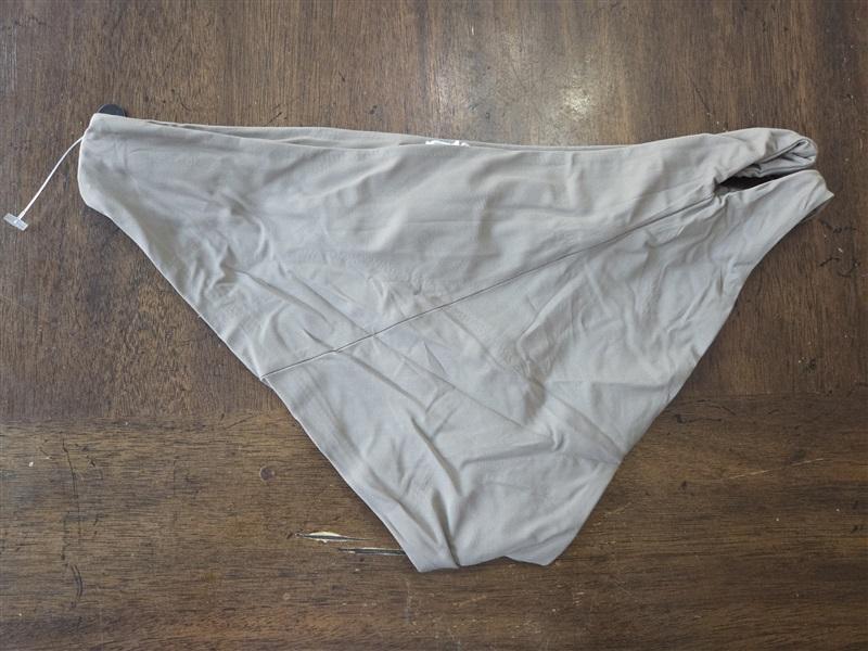 NWOT Volcom S Simply Seamless Double Strap Bikini Taupe Swim Bottom 131882