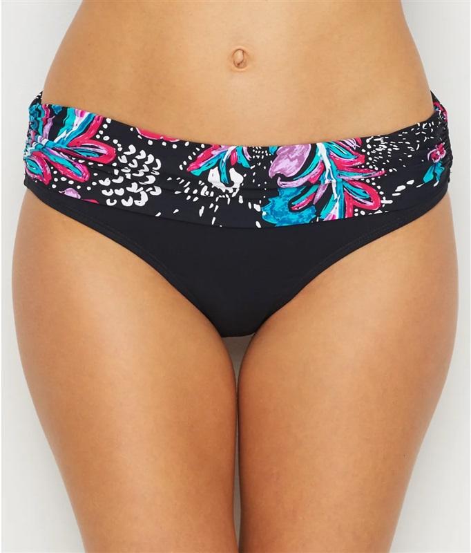 NWT Anne Cole Dragon Fruit SM Banded Cheeky Bikini Swim Bottoms 131885