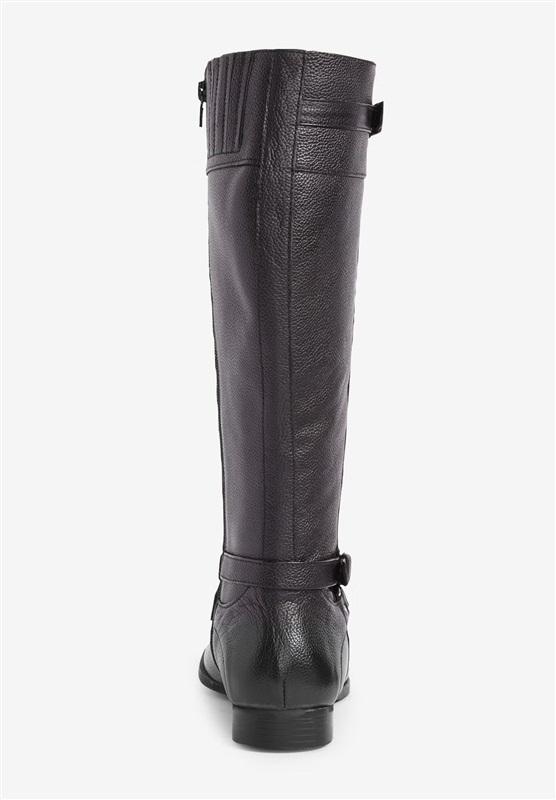 NWOT Comfort View 12 Janis Wide Calf Tall Boots Black 131901