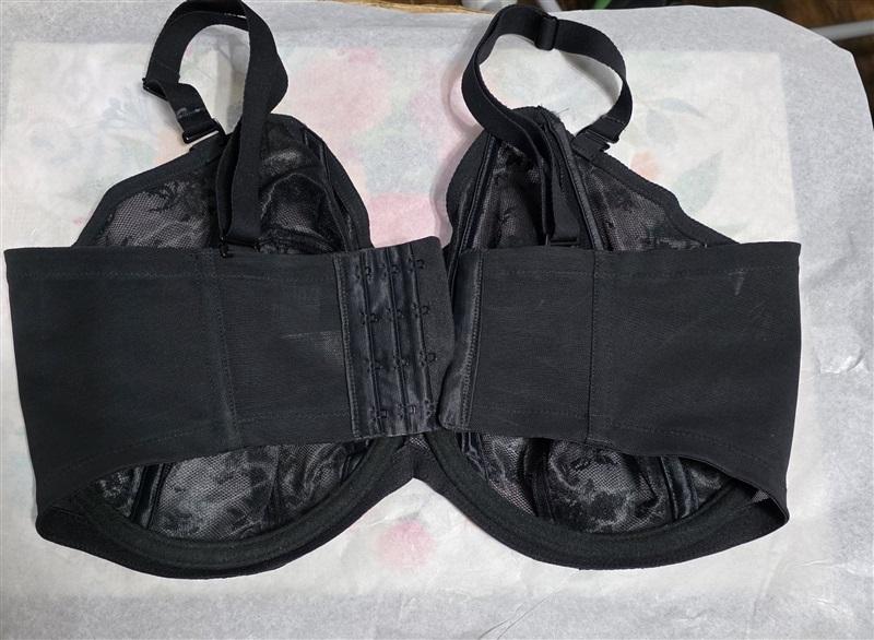 NWT Goddess 36J USA Verity Underwire Strapless Bra 7002 Black 131929
