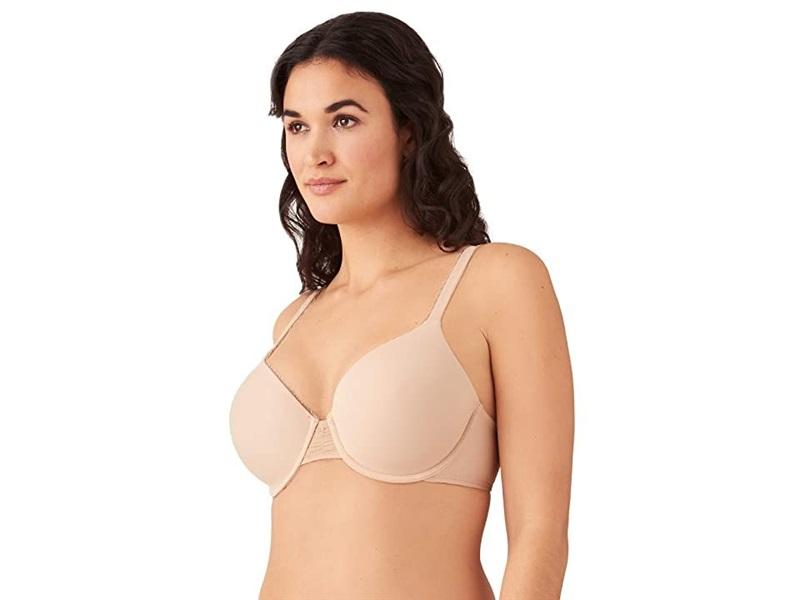 NWOt Wacoal 36B Instant Polish T-Shirt Bra 853382 Beige 131964
