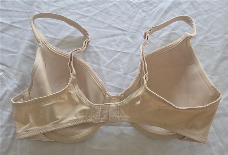 NWOt Wacoal 36B Instant Polish T-Shirt Bra 853382 Beige 131964