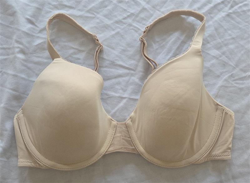 NWOt Wacoal 36B Instant Polish T-Shirt Bra 853382 Beige 131964