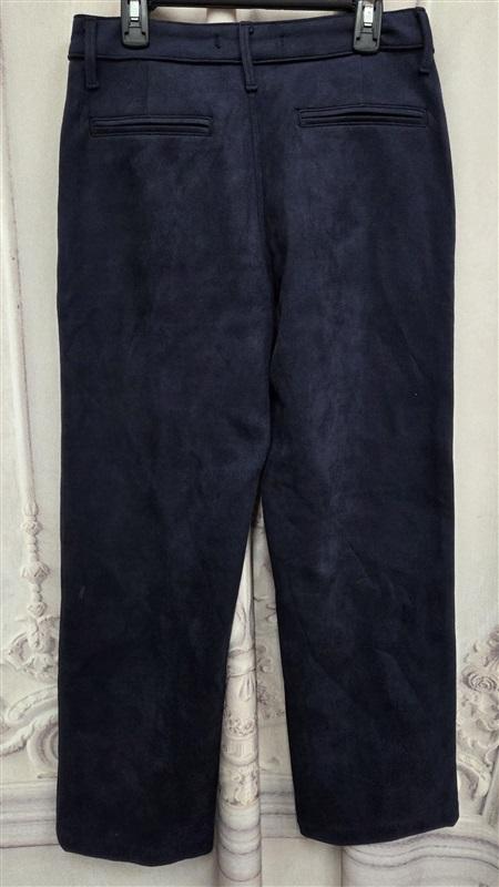 NWOT Fidelity Denim Taylor Straight Crop Suede City Sky Pants Blue 132001