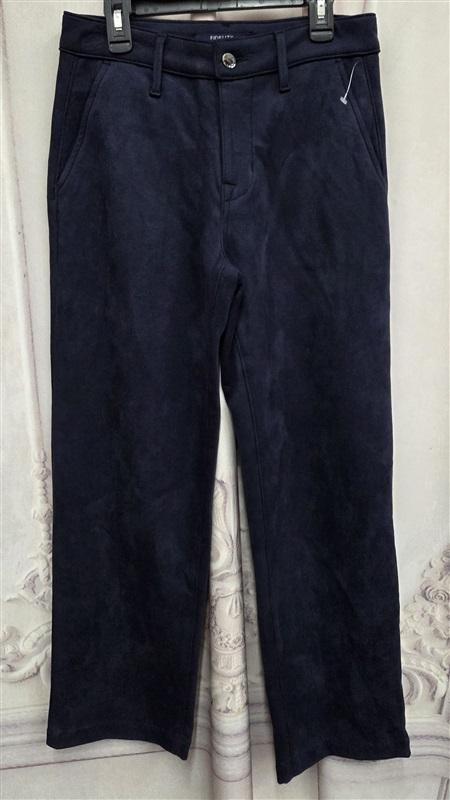 NWOT Fidelity Denim Taylor Straight Crop Suede City Sky Pants Blue 132001