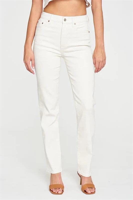 NWT Daze 24 Smarty Pants Straight Jean Cream 132007