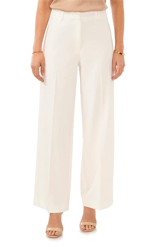 NWT Vince Camuto 14 Wide Leg White Dress Pants 132011