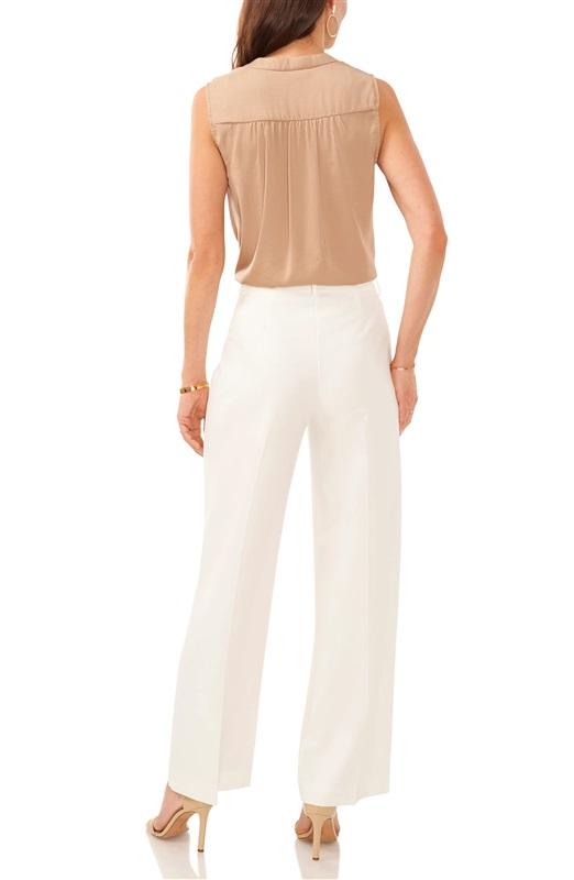NWT Vince Camuto 14 Wide Leg White Dress Pants 132011