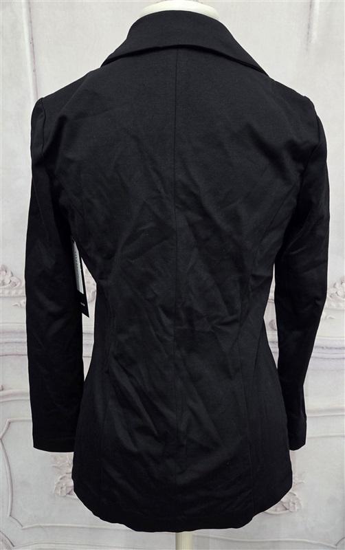 NWT Liverpool XS Boyfriend Blazer Princess Darts Black Jacket 132019