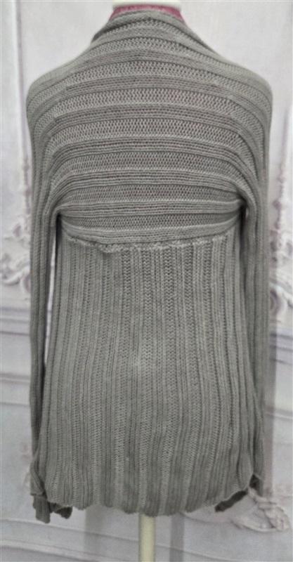 PO Eileen Fisher XS Shawl Collar Brown Cardigan Sweater 132022