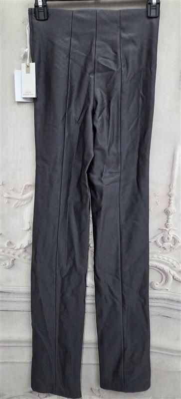 NWT Good American 0 Good Waist Flare Scuba Pants Chrome Gray 132026