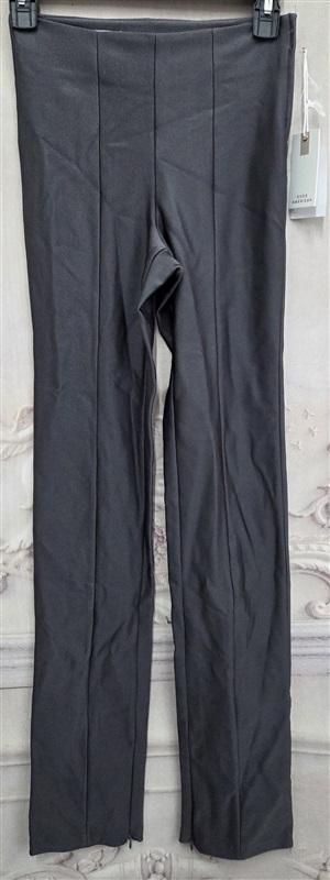 NWT Good American 0 Good Waist Flare Scuba Pants Chrome Gray 132026
