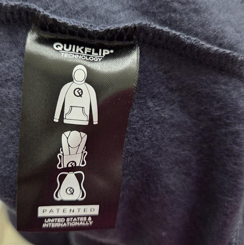 NWOT Quick Flip 2x Hero Hoodie Lite Backpack Convertible Jacket 132028