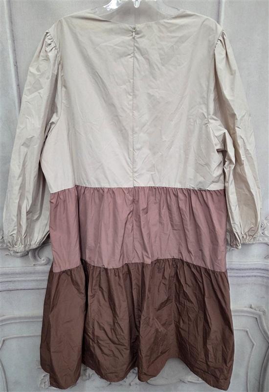 NWOT English Factory 3x Colorblock Tiered Short Sleeve Dress 132038