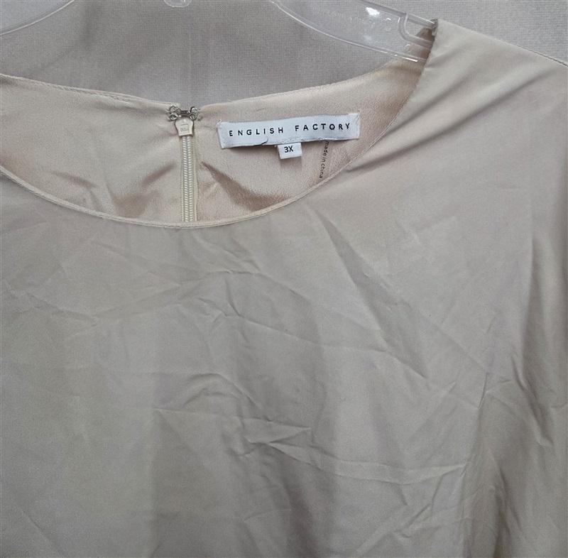 NWOT English Factory 3x Colorblock Tiered Short Sleeve Dress 132038