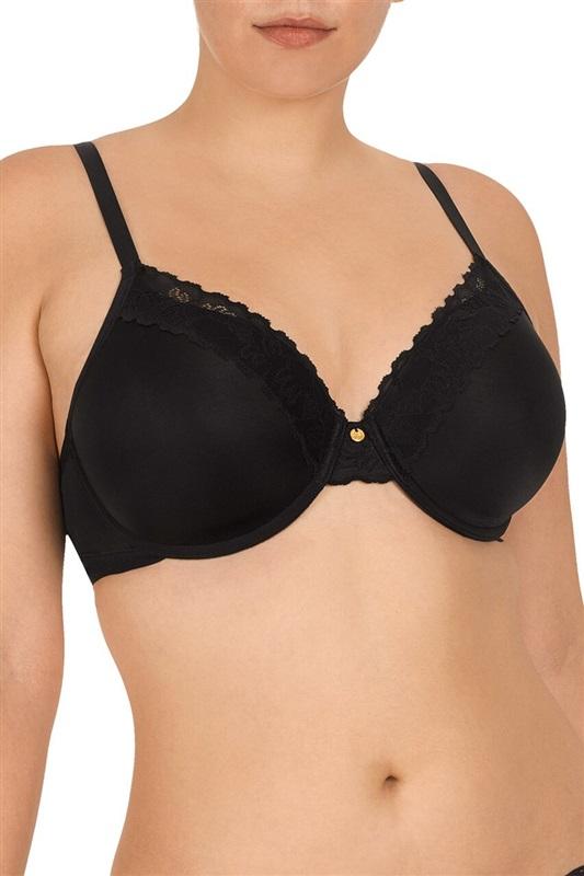 NWOT Natori 36DD Hidden Glamour Bra 736044 Black 132044