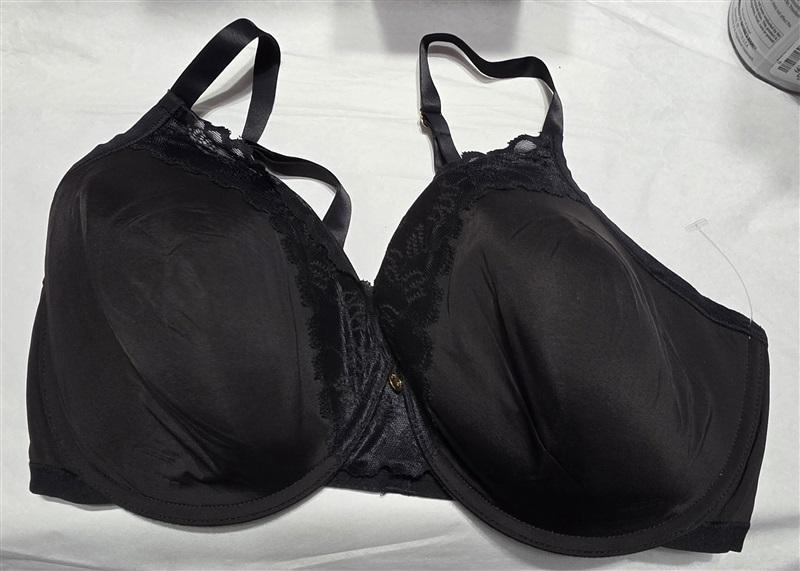 NWOT Natori 36DD Hidden Glamour Bra 736044 Black 132044
