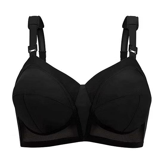 NWOT Exquisite Form 42B Original Fully Support Bra #5100532 Black 132049