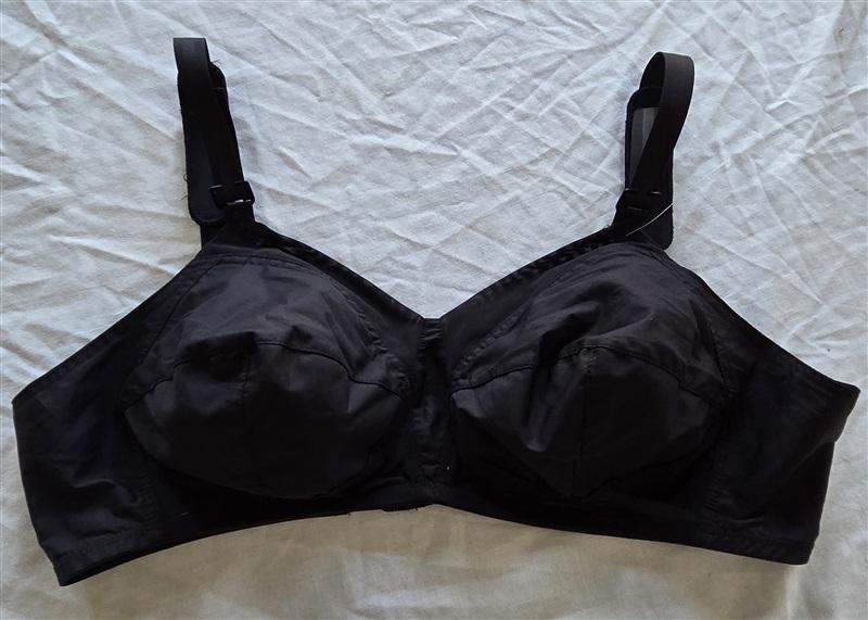 NWOT Exquisite Form 42B Original Fully Support Bra #5100532 Black 132049