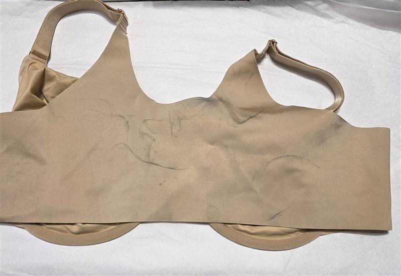 NWOTD Soma 40C Vanishing 360 Unlined Perfect Cover Front Close Bra Beige 132088