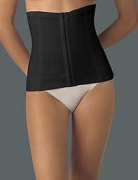 NWOt Flexees XL Instant Slimmer Long Torso Waist Nipper 6868 Black 132123