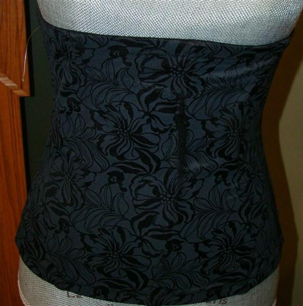 NWOt Flexees XL Instant Slimmer Long Torso Waist Nipper 6868 Black 132123