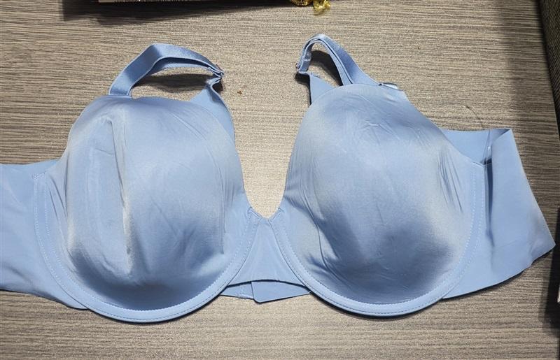 NWOT Soma 44B Vanishing 360 Perfect Coverage T Shirt Bra BLue 132132