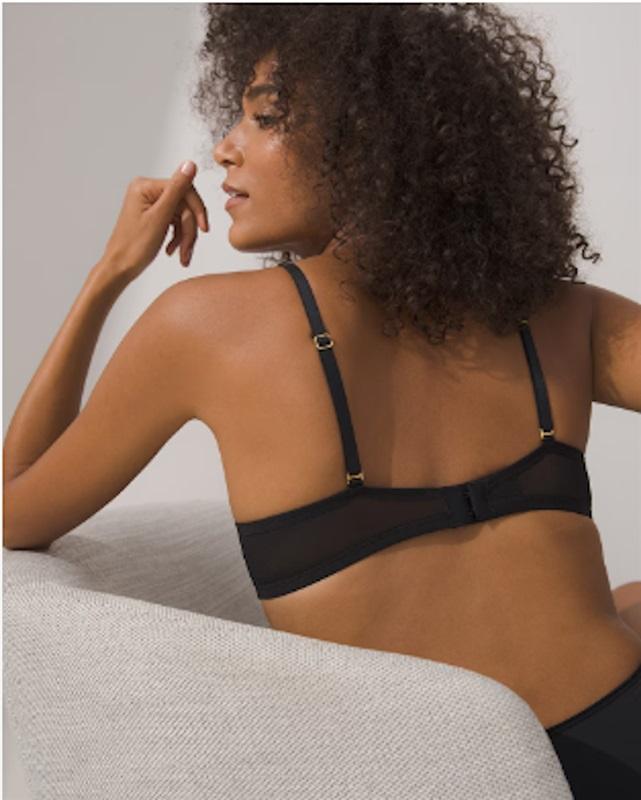 NWOTD Soma 36A Lightest Lift Demi Black Underwire 132133
