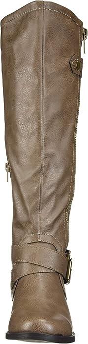 NWOT Rampage 6 Hansel Zipper Buckle Knee-High Riding Boot 132172