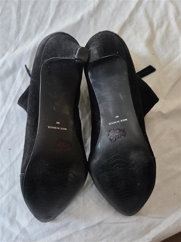 NWOT Matisse 8 Free People Nelson Ankle Boots Black Suede 132183