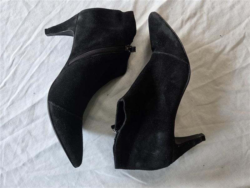 NWOT Matisse 8 Free People Nelson Ankle Boots Black Suede 132183