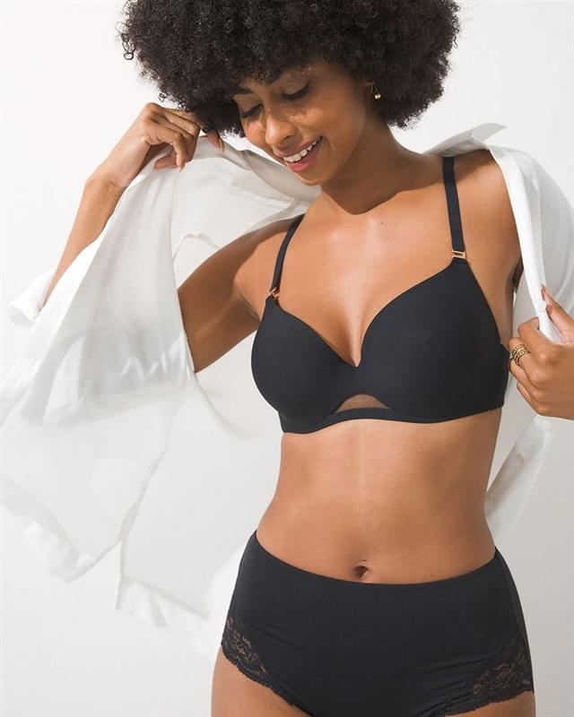 NWT Soma 42D Bodify Perfect Coverage Underwire Bra Warm Black 132196