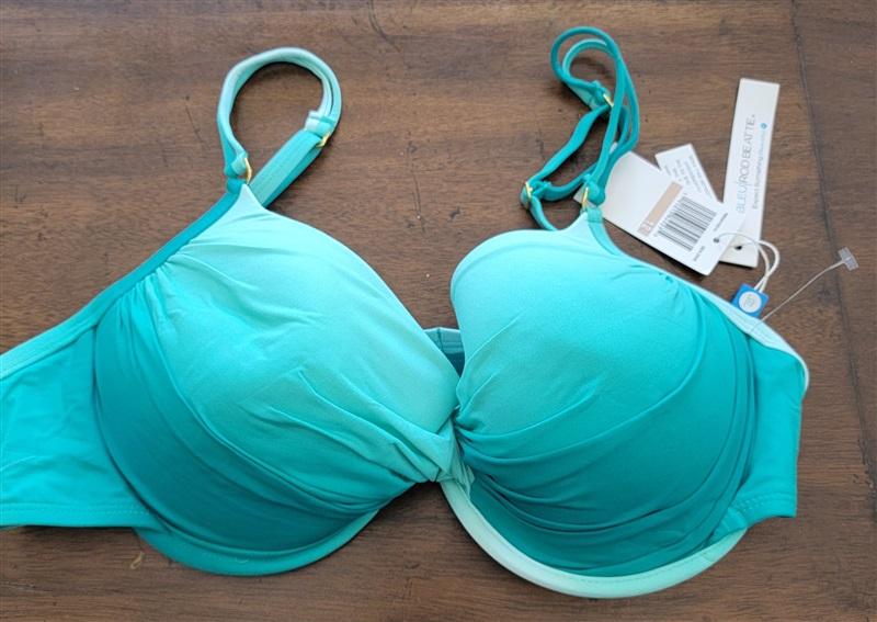 NWT Bleu Rod Beattie 8 SEA DIVE Ombre Underwire Bikini Swim Top 132229