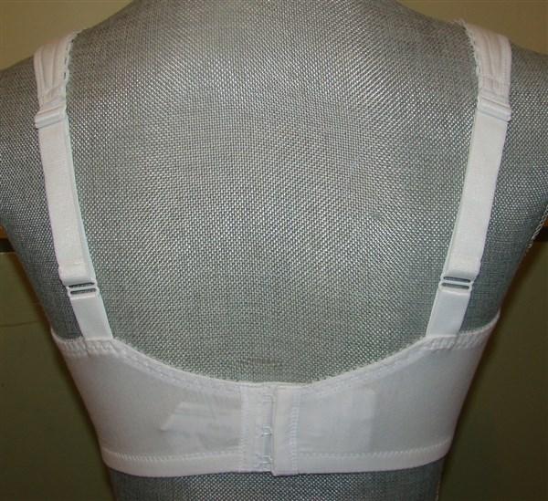 NWOT Leading Lady 44DD Baby Sees It Cotton Wirefree Nursing Bra 423 White 132258