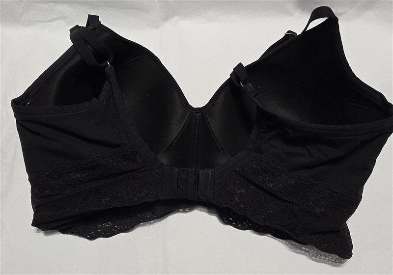 NWOT Natori 32D Bliss Perfection Contour Soft Cup Bra 723154 Black 132259