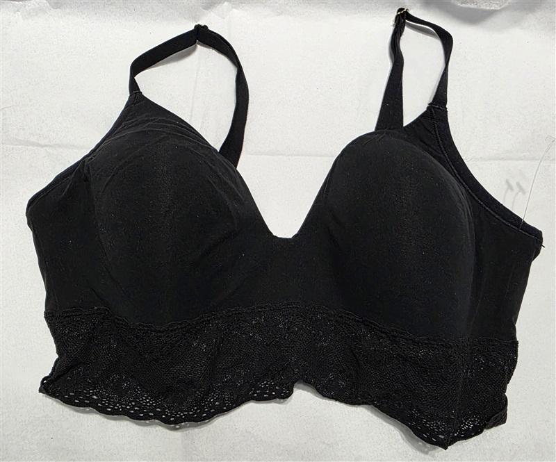 NWOT Natori 32D Bliss Perfection Contour Soft Cup Bra 723154 Black 132259
