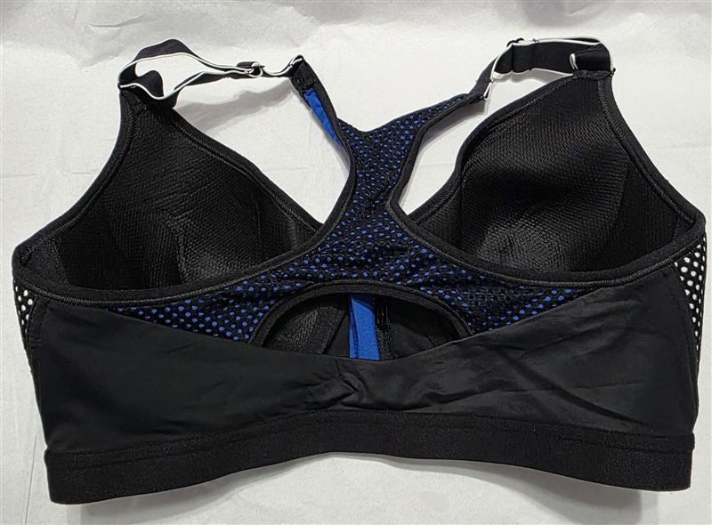 NWOTD Maidenform 36C Sport Bra Zip Front Underwire Medium-Impact DM7991 132260