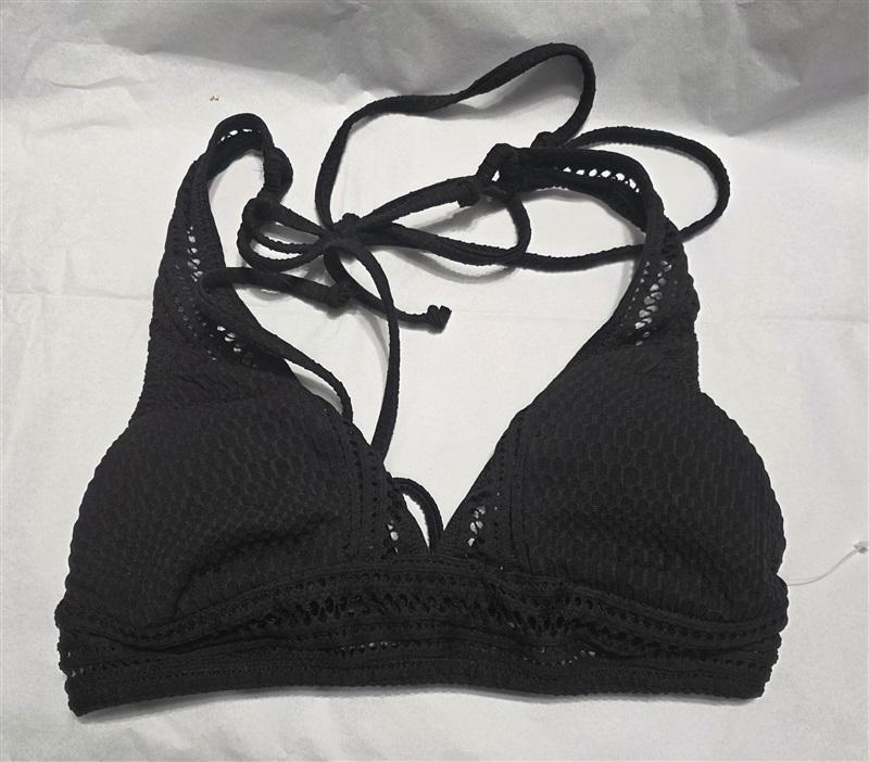 NWOT Robin Piccone Perla XS Crochet Bikini Swim Top 132265