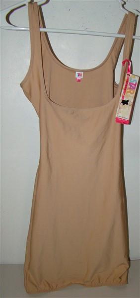 NWT Spanx SMALL SmartGrip Open-Bust Full Slip Shaper 10178R Beige 132268