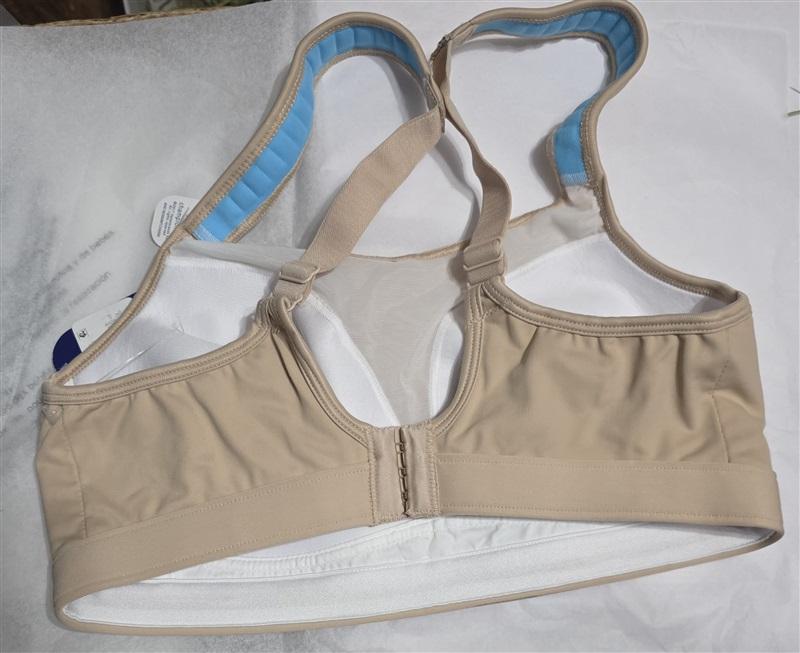 NWTD Champion 34D The Spot Comfort Sports Bra 1602 Beige 132274