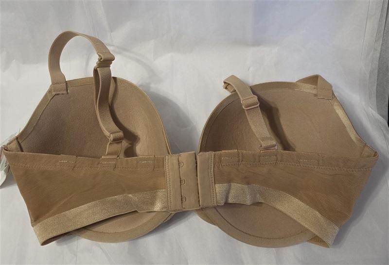 NWT Le Mystere 34DDD Infinite T-Shirt Bra Underwire Bra 3324 Beige 131211